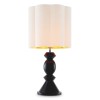 Dionne bordslampa svart/vitt 85 cm