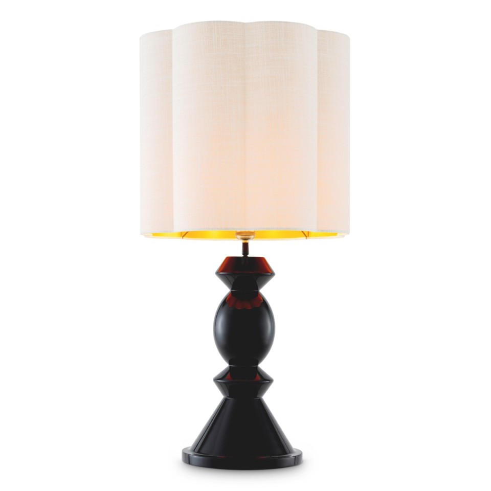 Dionne bordslampa svart/vitt 85 cm