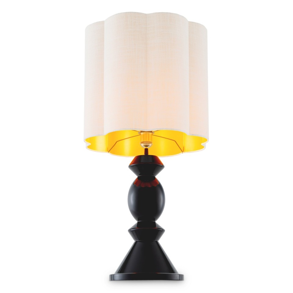 Dionne bordslampa svart/vitt 85 cm