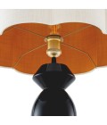 Dionne bordslampa svart/vitt 85 cm