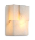 Fabiano vägglampa alabaster 24,5 cm