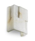 Fabiano vägglampa alabaster 24,5 cm