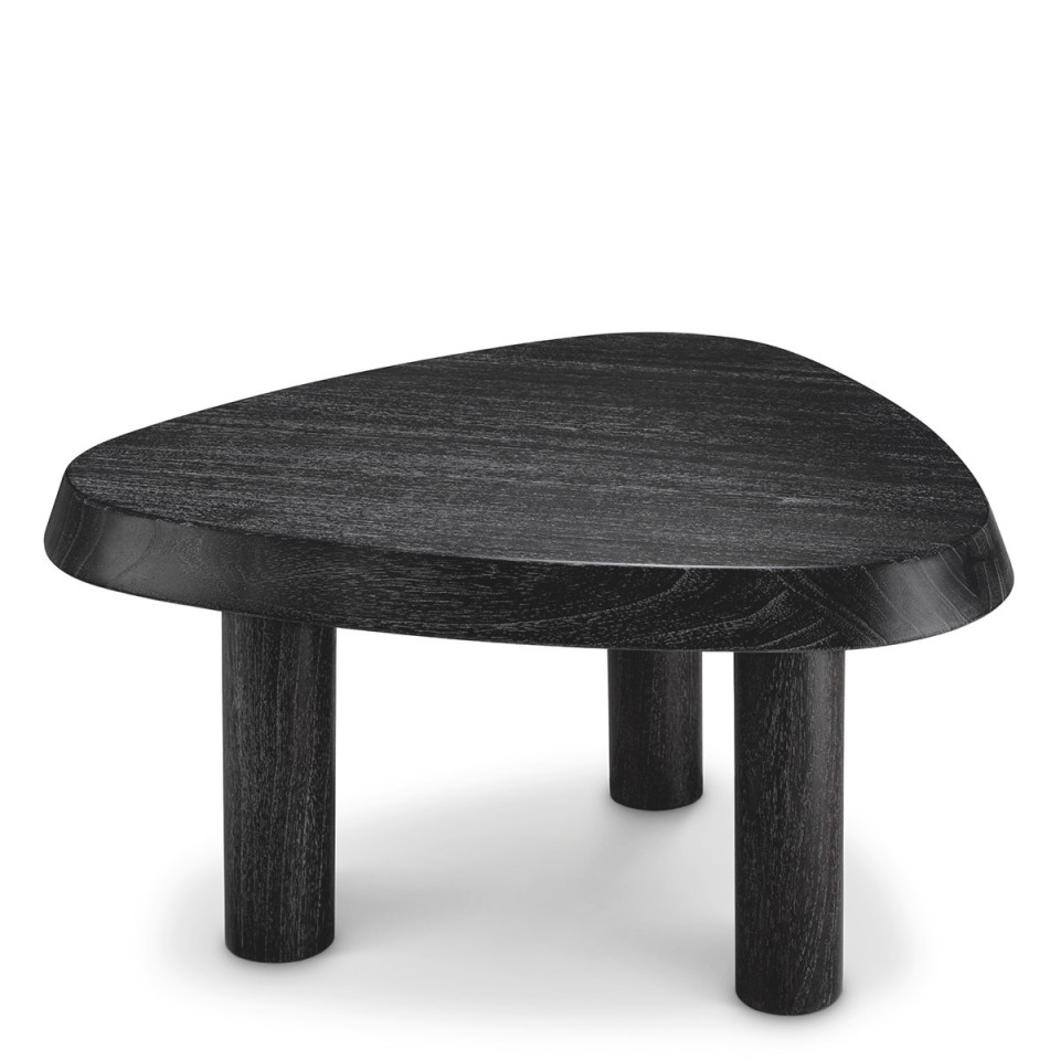 Briël L coffee table charcoal grey veneer 63 cm