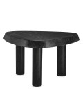Briël L coffee table charcoal grey veneer 63 cm