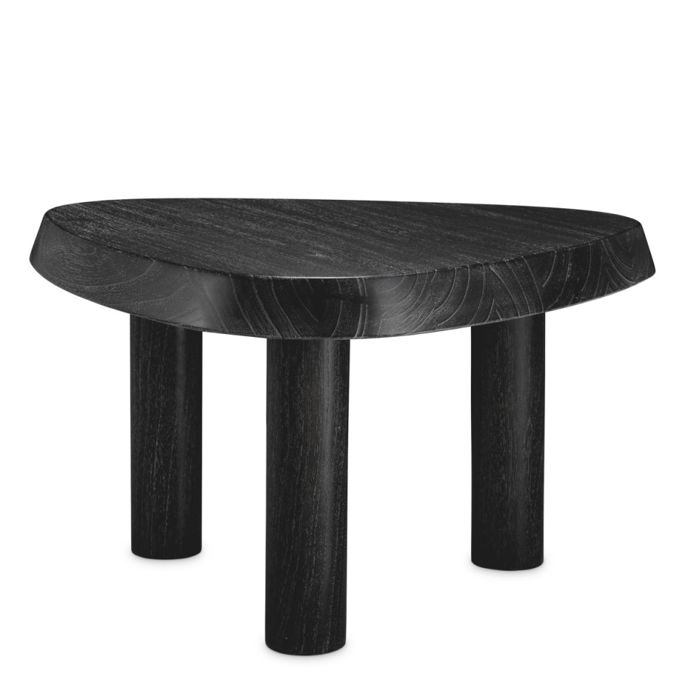 Briël L coffee table charcoal grey veneer 63 cm