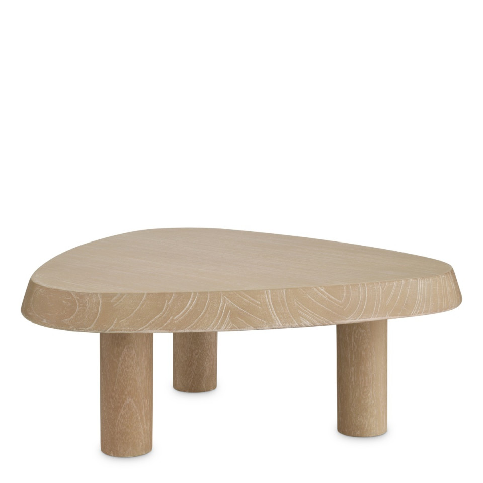 Briël S coffee table washed veneer 63 cm Eichholtz Briël S coffee table washed veneer 63 cm