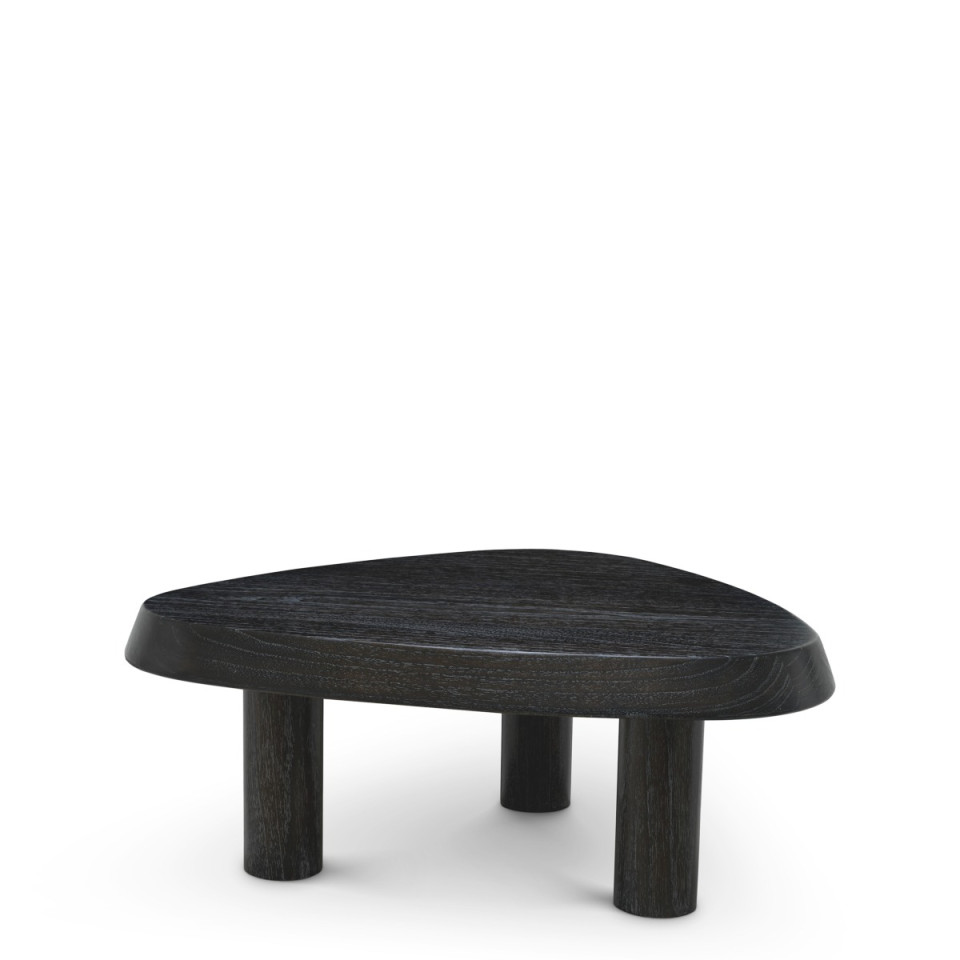 Briël S coffee table charcoal grey veneer 63 cm