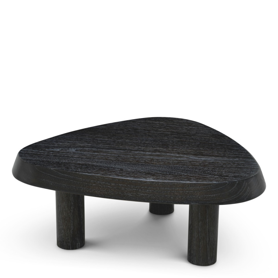 Briël S coffee table charcoal grey veneer 63 cm
