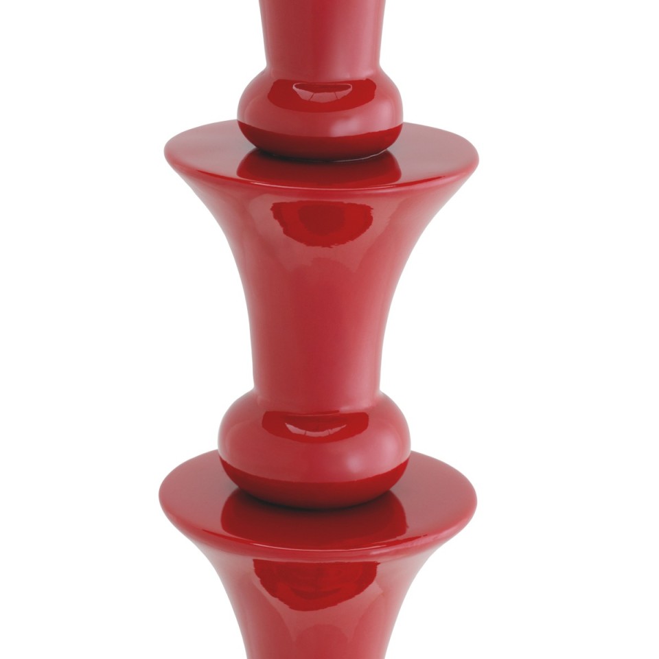 Arabella bordslampa röd/svart 112,5 cm