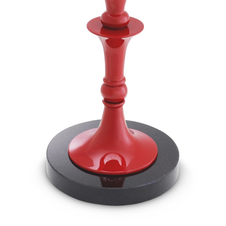 Arabella bordslampa röd/svart 112,5 cm