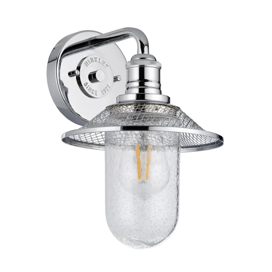 Rigby 1 Vägglampa Polerad Krom/Glas 30cm IP44
