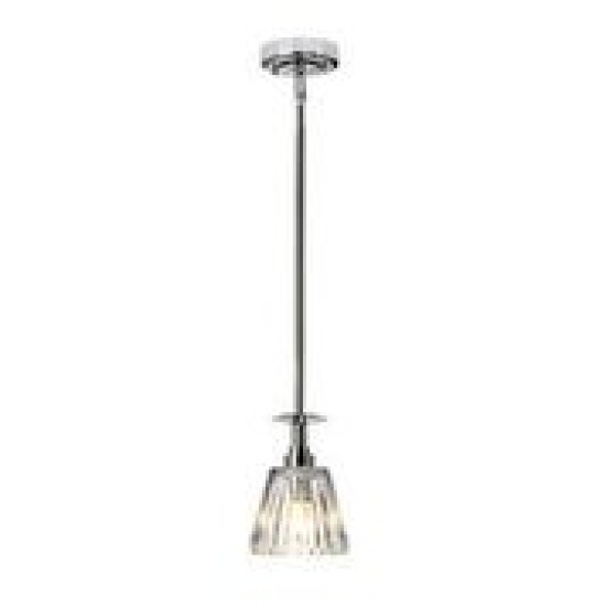 Agatha 1 Light Pendant Polished Chrome 13cm Agatha 1 Light Pendant Polished Chrome 13cm