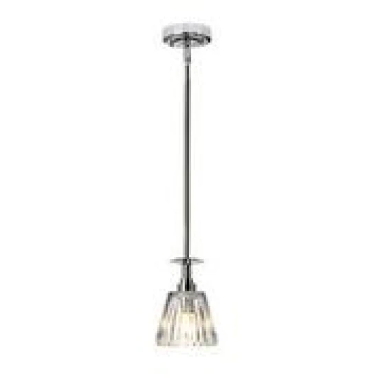 Agatha 1-ljus Taklampa Polerad Krom 13cm