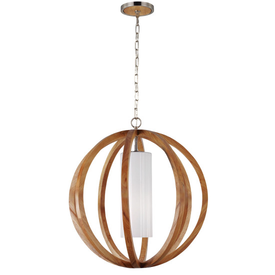 Allier Ceiling Light 52 cm Wood