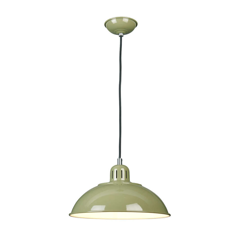 Franklin Ceiling Light 30cm Green Elstead Lighting Franklin Ceiling Light 30cm Green