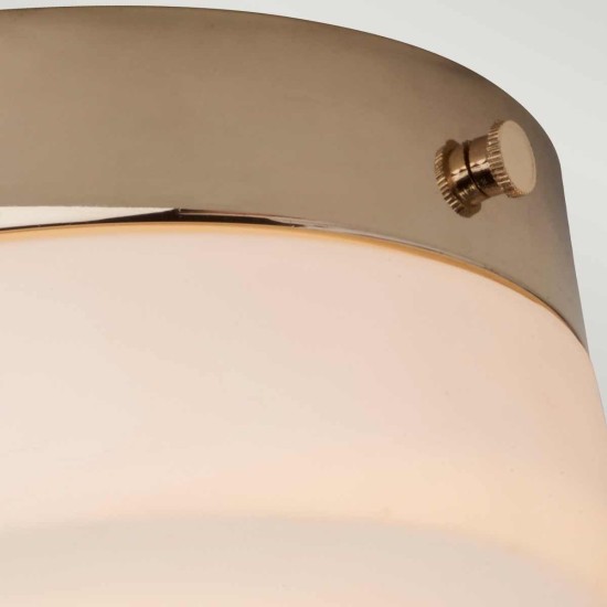Tamar 1-Ljus Medium Plafond Polerat Guld 23,5cm IP44 Tamar 1-Ljus Medium Plafond Polerat Guld 23,5cm IP44