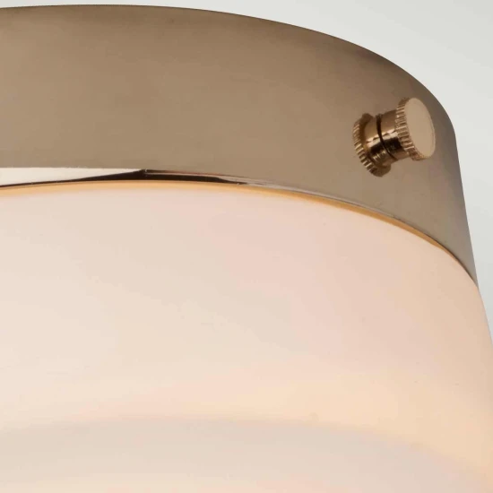 Tamar 1-Ljus Medium Plafond Polerat Guld 23,5cm IP44 Tamar 1-Ljus Medium Plafond Polerat Guld 23,5cm IP44
