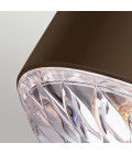 Botanic 3 light medium plafond dark aged brass 40.6cm Feiss Botanic 3 light medium plafond dark aged brass 40.6cm