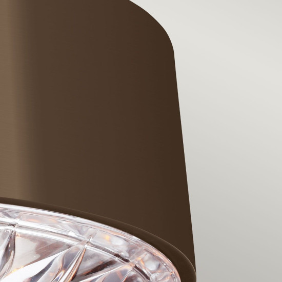 Botanic 3 light medium plafond dark aged brass 40.6cm