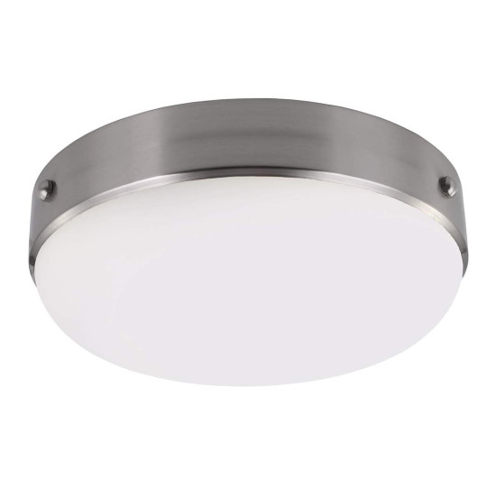 Cadence 2 light plafond brushed steel 33cm