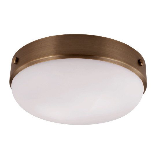 Cadence 2 light plafond dark antique brass 33cm