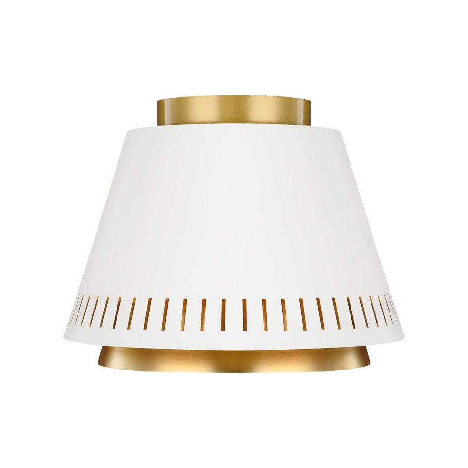 Carter 1 light plafond matte white 28.1cm Feiss Carter 1 light plafond matte white 28.1cm