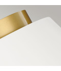 Carter 1 light plafond matte white 28.1cm Feiss Carter 1 light plafond matte white 28.1cm