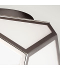 Diamond 2 light plafond polished nickel 32.1cm Feiss Diamond 2 light plafond polished nickel 32.1cm