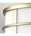 Fusion 3 light plafond painted natural brass 34.3cm Feiss Fusion 3 light plafond painted natural brass 34.3cm