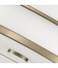Fusion 3 light plafond painted natural brass 34.3cm Feiss Fusion 3 light plafond painted natural brass 34.3cm