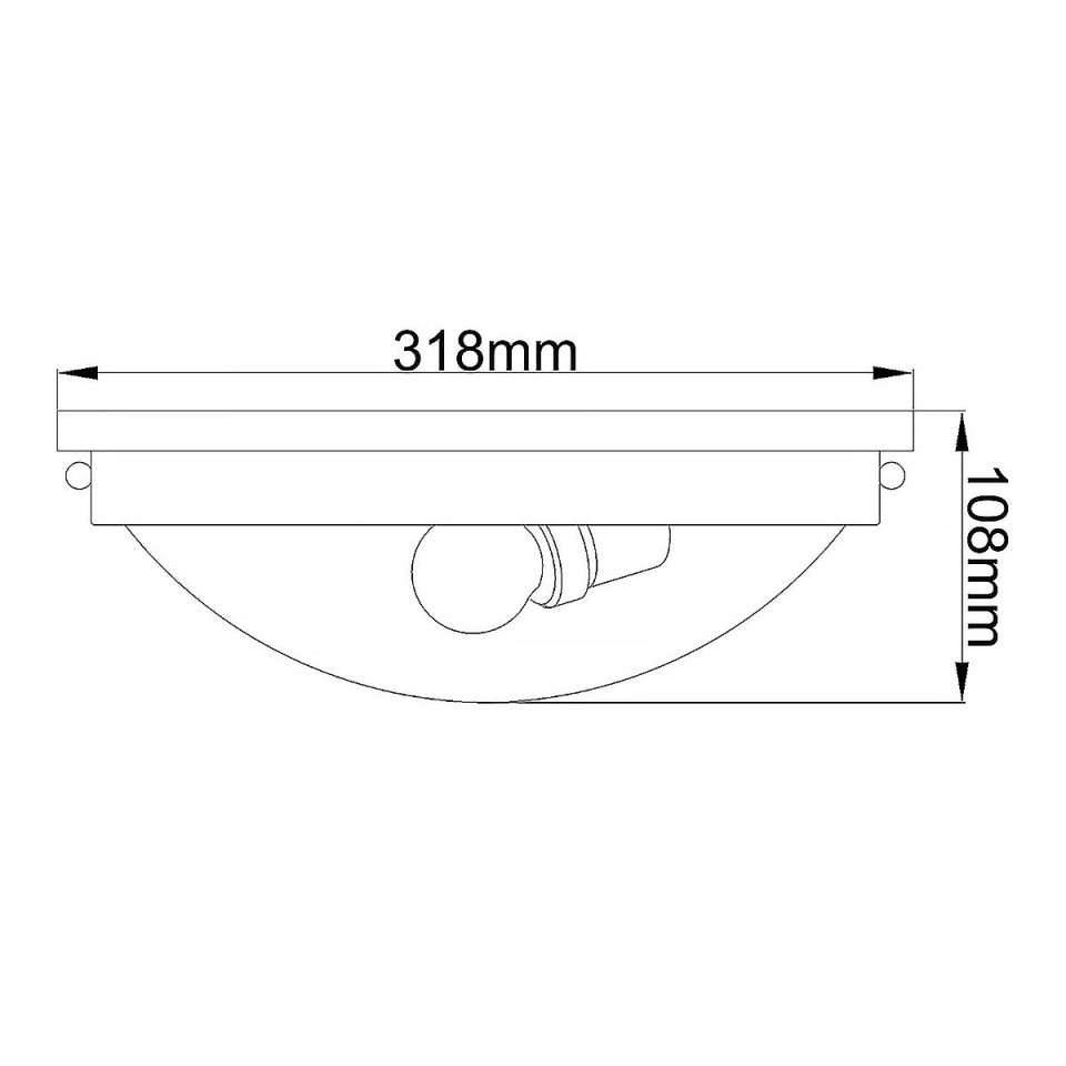 Gravity 2 light plafond polished chrome 31.8cm Hinkley Lighting Gravity 2 light plafond polished chrome 31.8cm