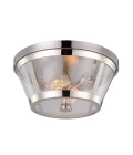 Harrow 2 light plafond polished nickel 34.9cm