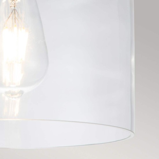 Hounslow 1 plafond mässing 22.9cm