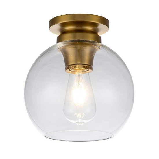 Tabby 1 light plafond burnished brass 23.5cm Tabby 1 light plafond burnished brass 23.5cm