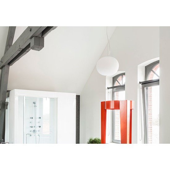 Glo-Ball S1 Taklampa Vit Glas 33cm