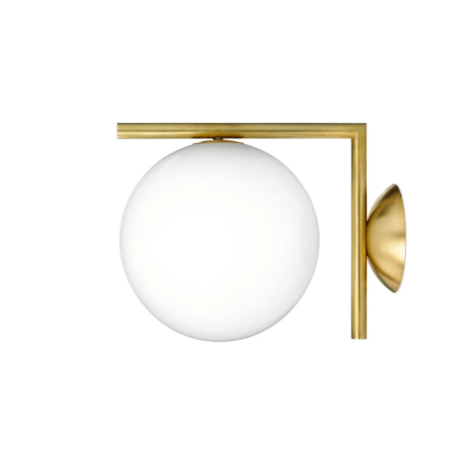 IC C/W1 Flos Wall Light Brass