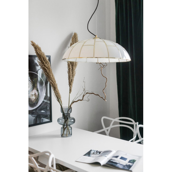 Ombrello Ceiling Light Brass/White 60cm