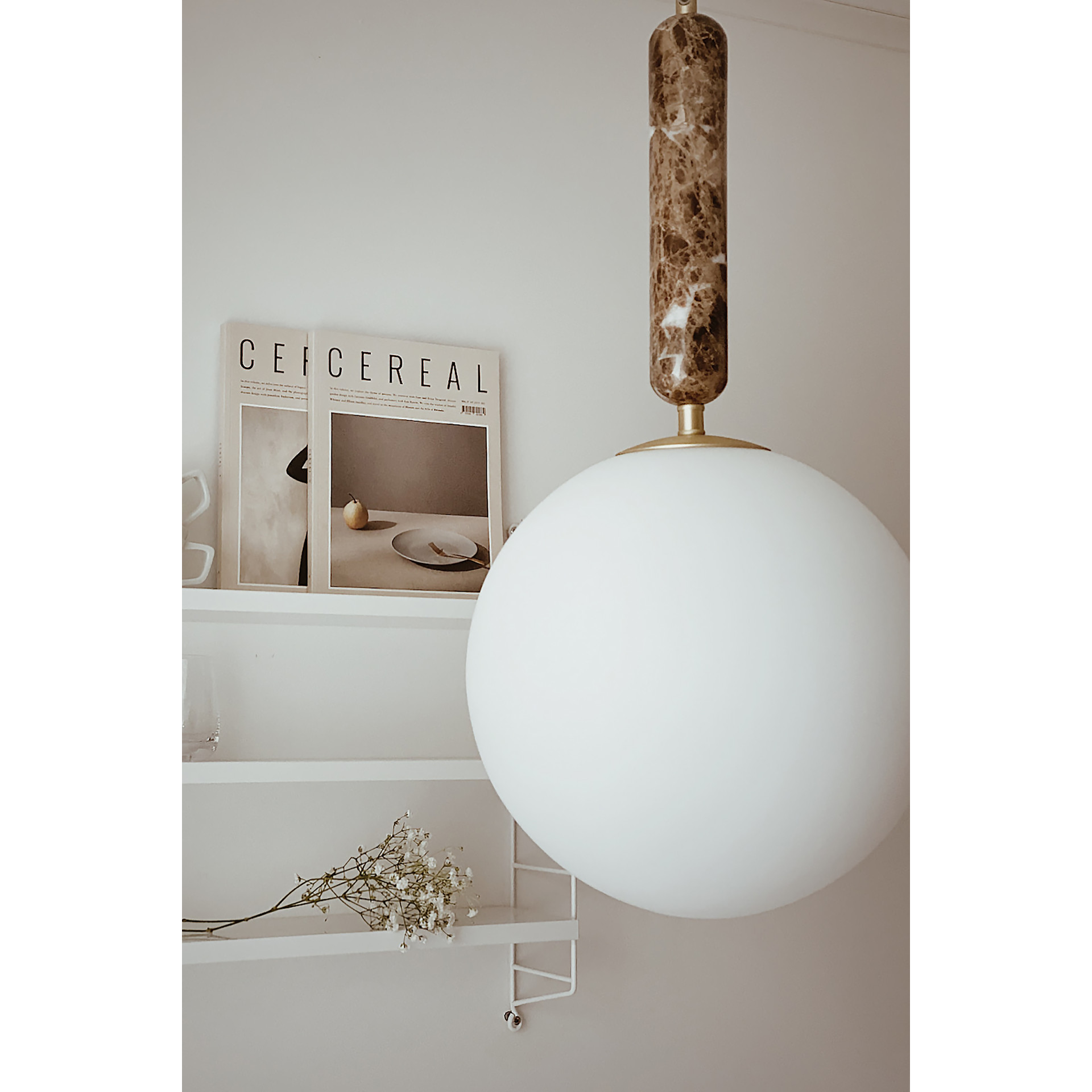 Torrano Ceiling Light Brown 30cm Globen Lighting 550503 LampKompaniet