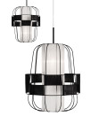Wind taklampa svart 40cm