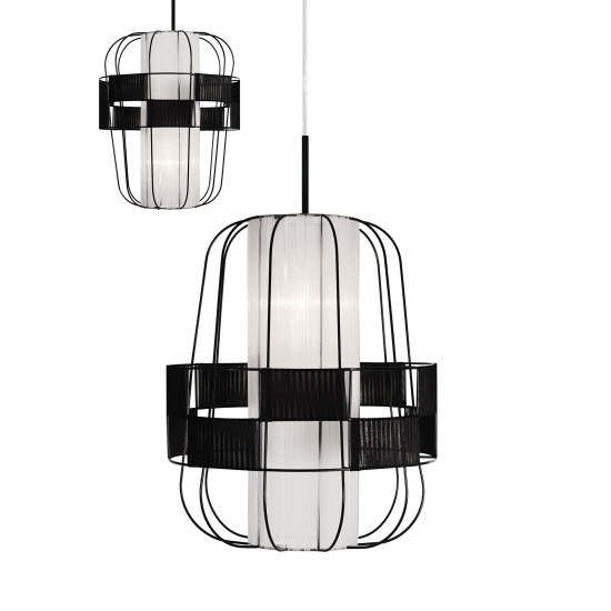 Wind Ceiling Light Black 40cm