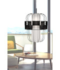 Wind taklampa svart 40cm