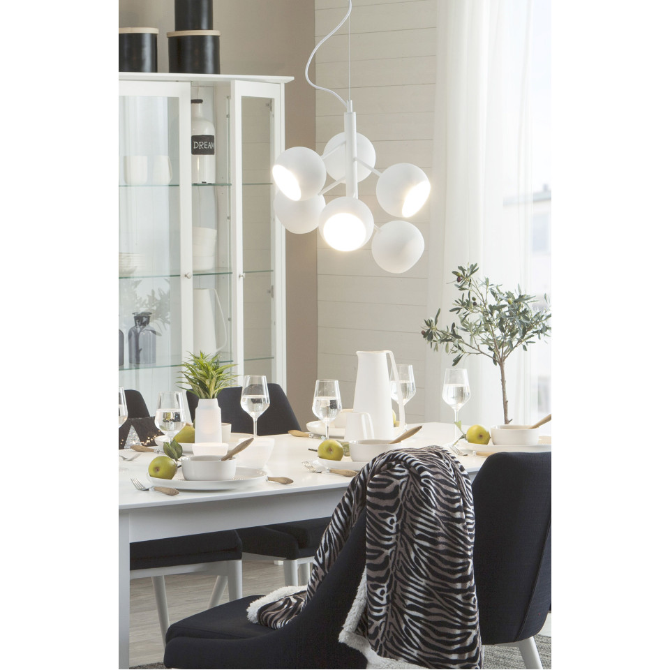 Globen Pendel Rondo 45cm Vit Globen Lighting Globen Pendel Rondo 45cm Vit