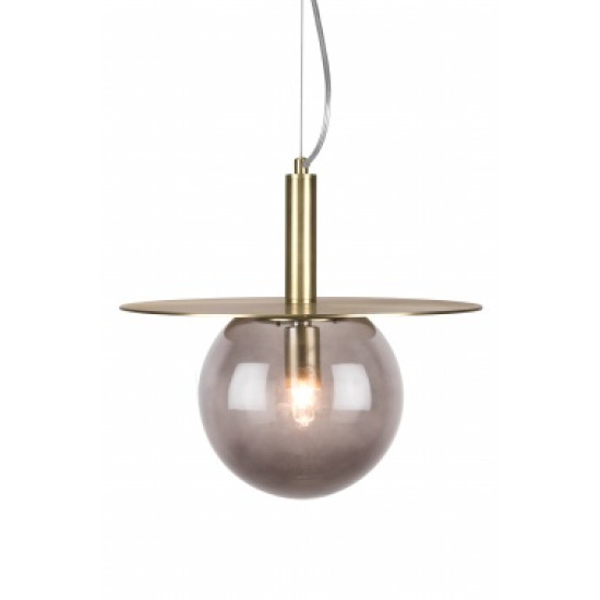 Globe Pendant Art Deco 36 cm Smoke Globe Pendant Art Deco 36 cm Smoke