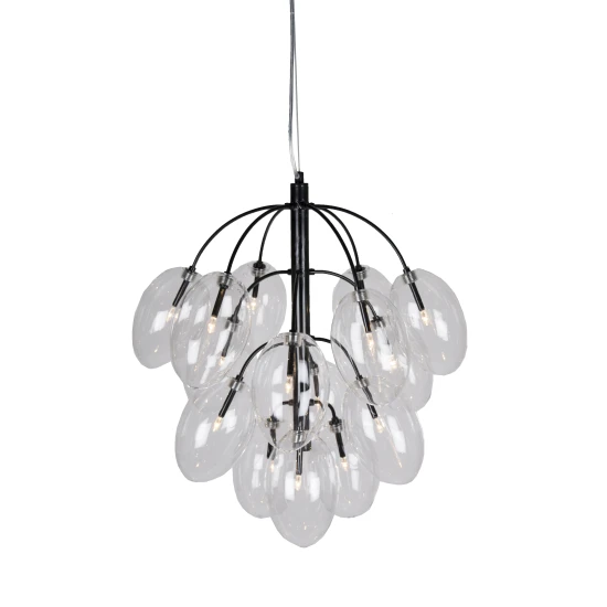 Globen Pendel Drops 50cm Svart