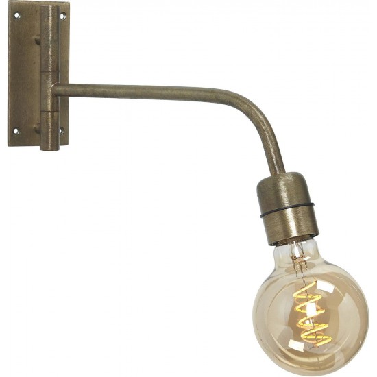 Base Vägglampa Guld 34cm