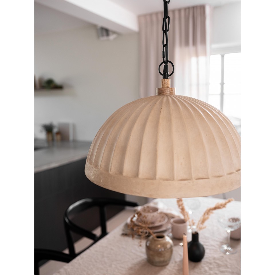 Haley Ceiling Lamp Beige 43cm PR Home Haley Ceiling Lamp Beige 43cm