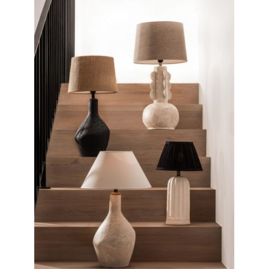 Haley Table Lamp Beige 34cm Haley Table Lamp Beige 34cm