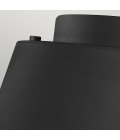 Asher 3 light plafond midnight black/gold 36.8cm Elstead Lighting Asher 3 light plafond midnight black/gold 36.8cm