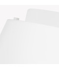 Asher 3 light plafond matte white/gold 36.8cm Elstead Lighting Asher 3 light plafond matte white/gold 36.8cm