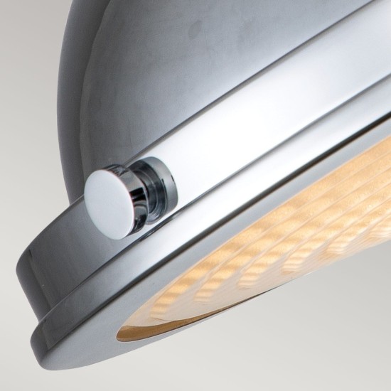 Amelia 2 plafond polerad krom 32.4cm